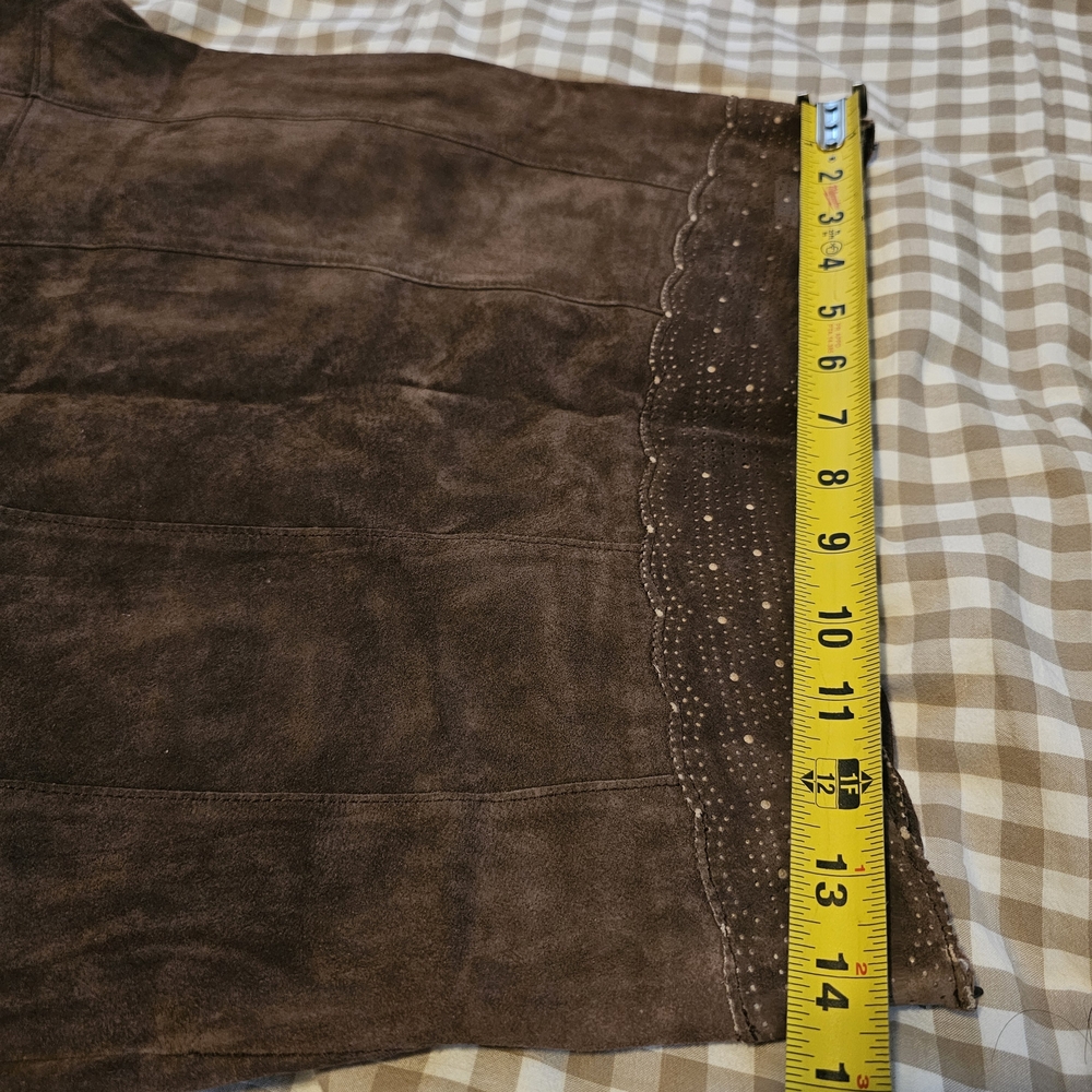 CAbi Chocolate A-Line Skirt - Picture 3 of 6